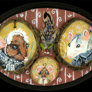 Rat Family Portraits - Mixed Media