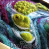 Swamp puppy, needle felted 3D piece - Image 3